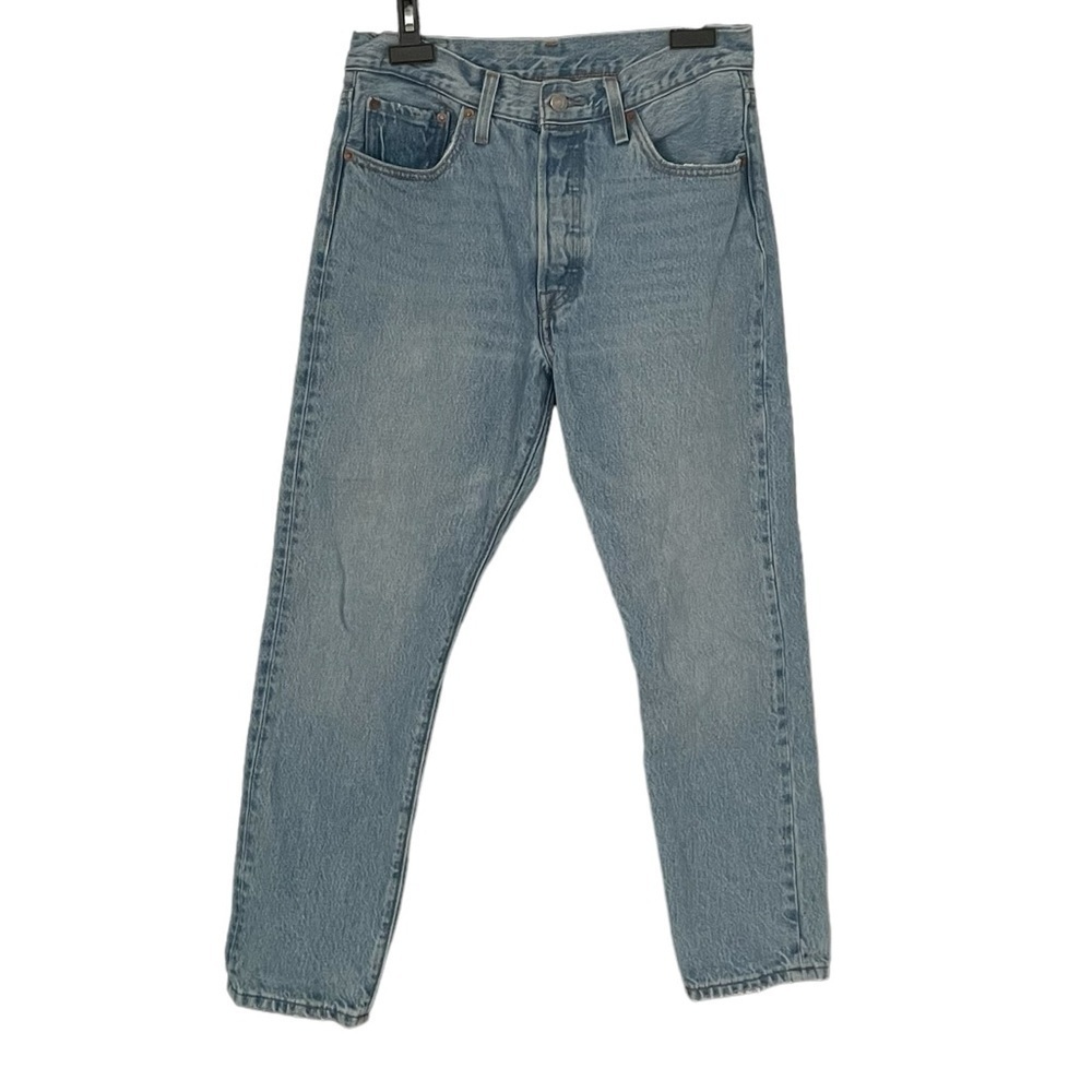 LEVI’S 501 Skinny Denim Ankle Jeans Blue 28